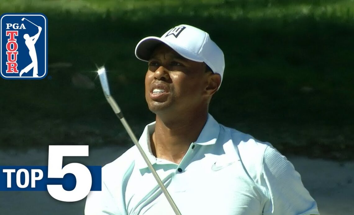 Tiger Woods’ top 5 shots of 2017-18 season