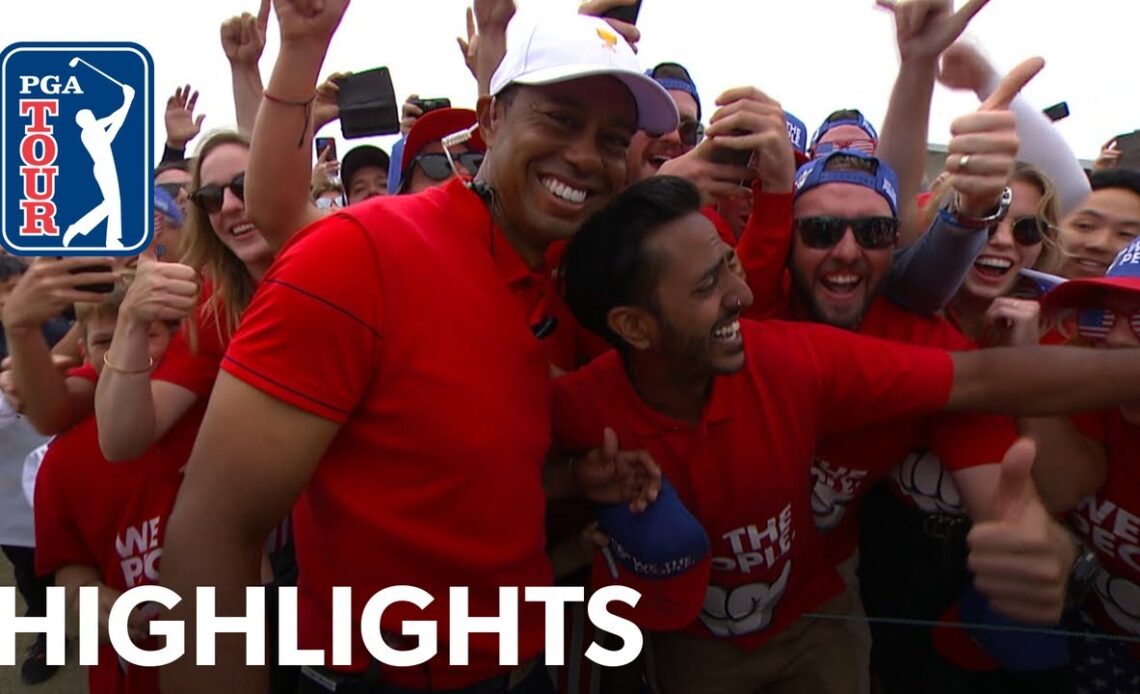 Tiger Woods' best shots from 2019 Presidents Cup