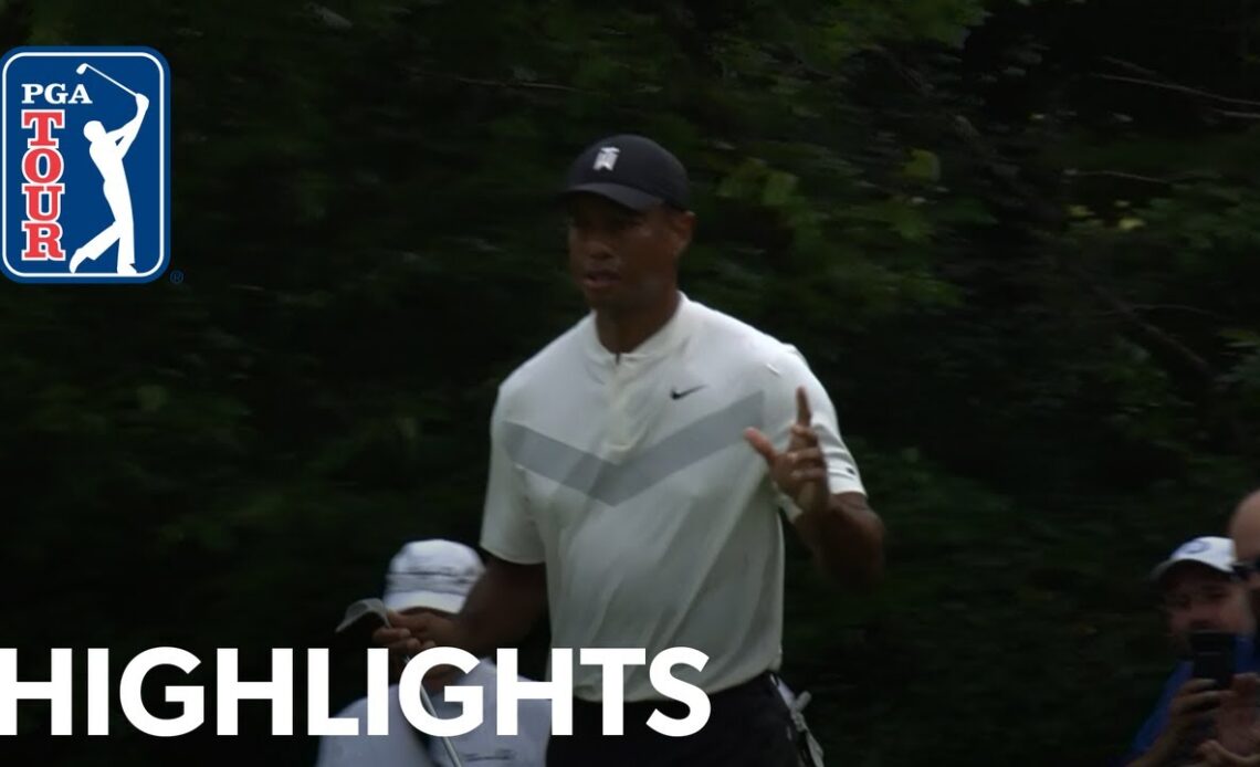 Tiger Woods' highlights | Round 2 | BMW Championship 2019
