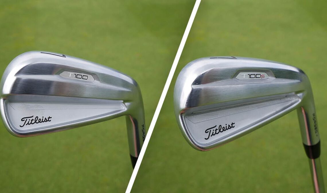 Titleist T100 vs T100s Golf Irons