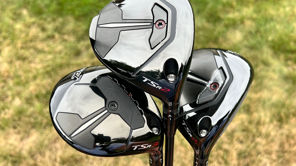 Titleist TSR2, TSR2+, TSR3 fairway woods