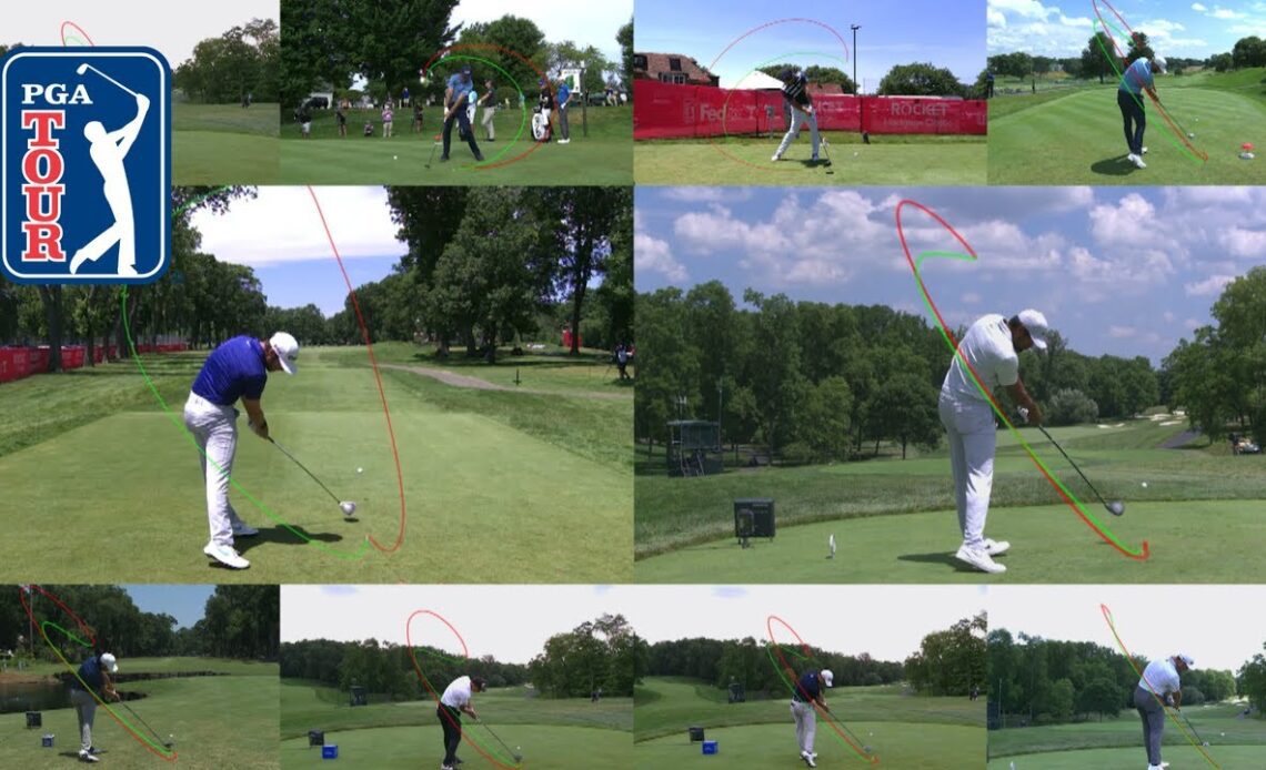 Tracing some of golf’s best swings on the PGA TOUR