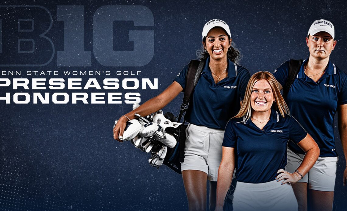 Trio From Women's Golf Named B1G Preseason Honorees