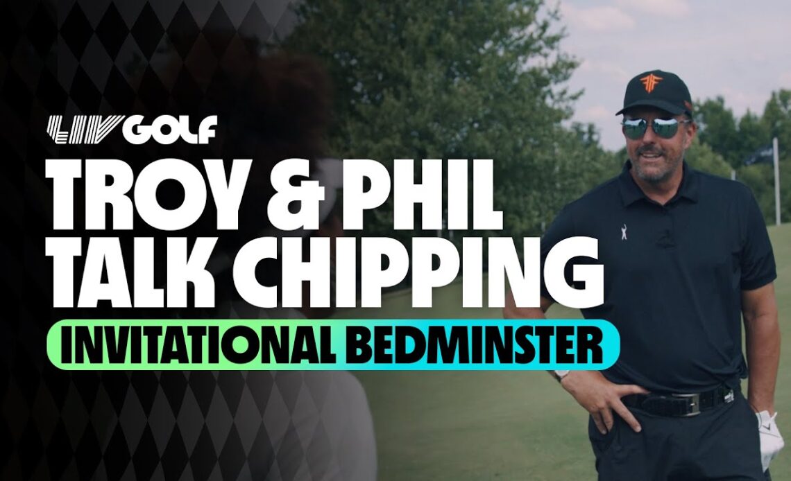 Troy Mullins & Phil Mickelson Talk Chipping