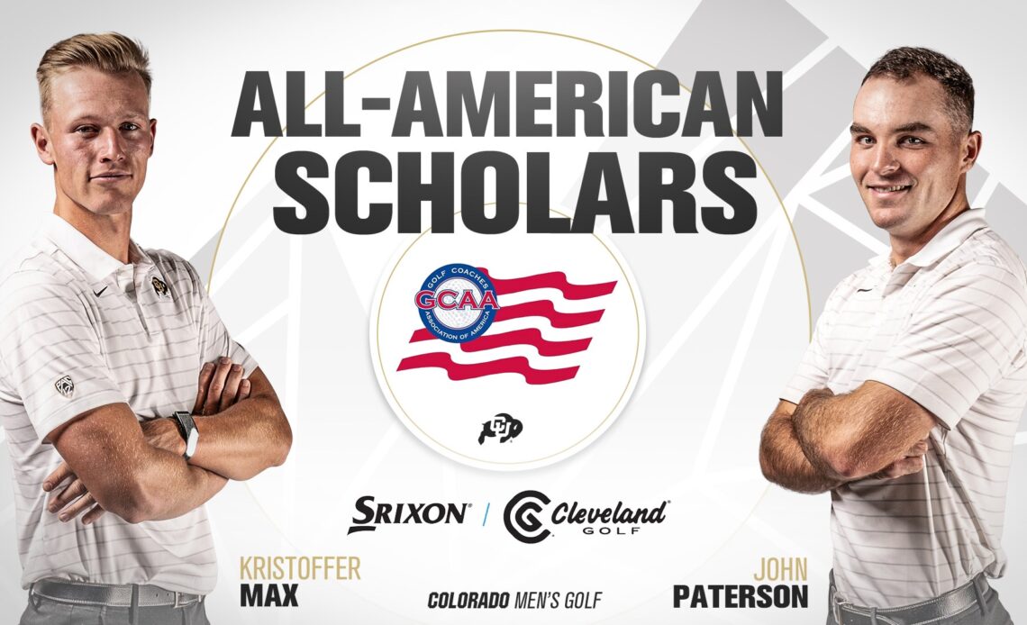 Two Golfers Earn All-America Scholar Honors