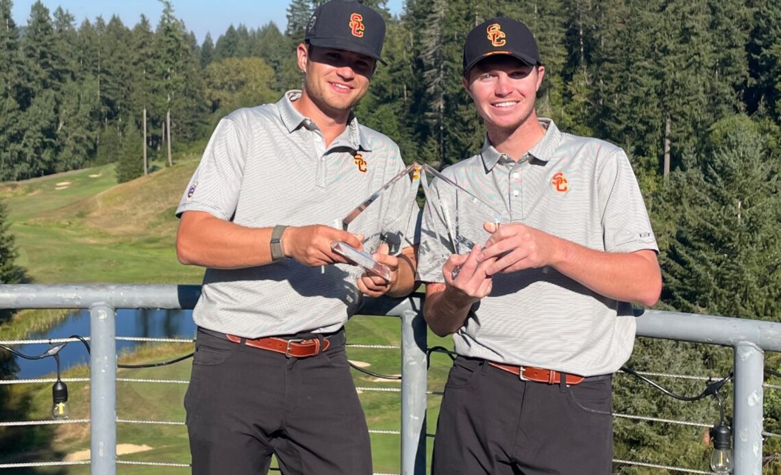 USC Men's Golf's Rivera, Boulger Post Pair Of Wins In Washington