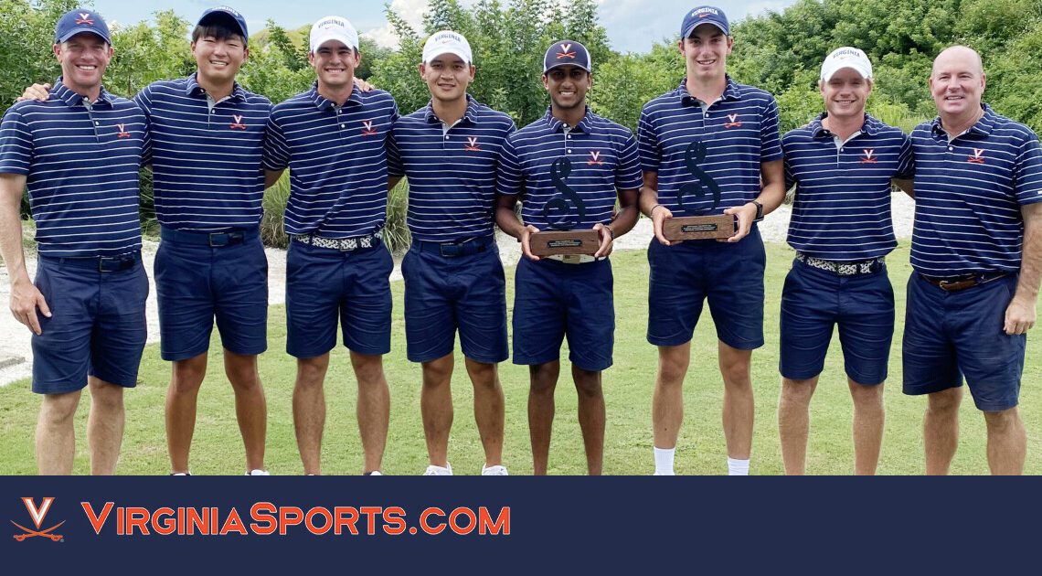 UVA Men’s Golfers Achieve No. 1 Ranking in Golfweek Poll