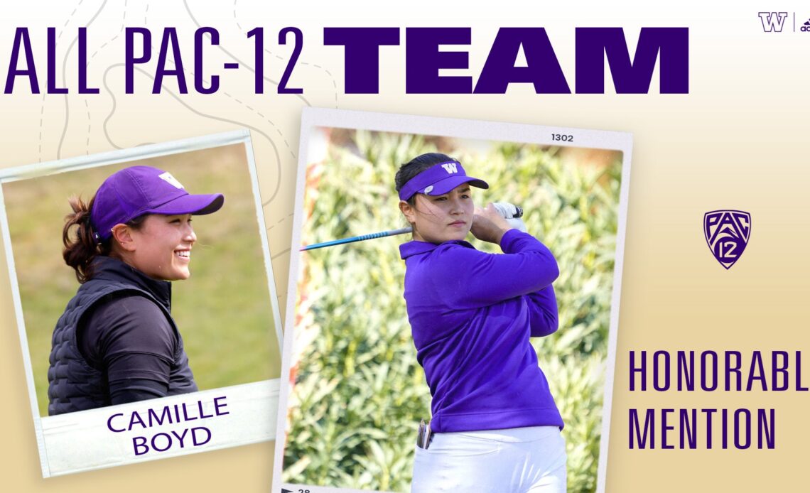 UW's Boyd Earns All-Pac-12 Honorable Mention
