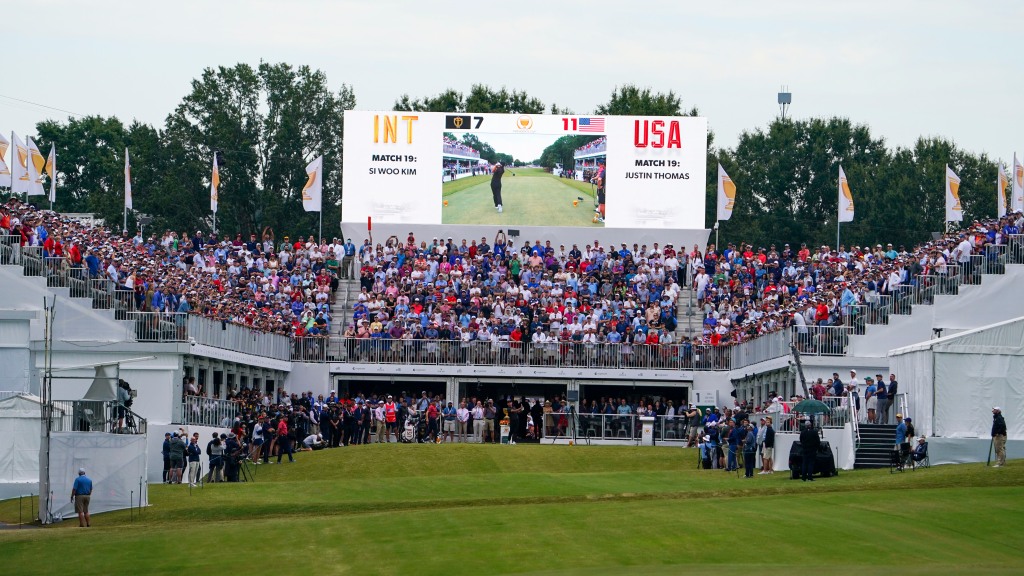 United States defeat Internationals at Quail Hollow