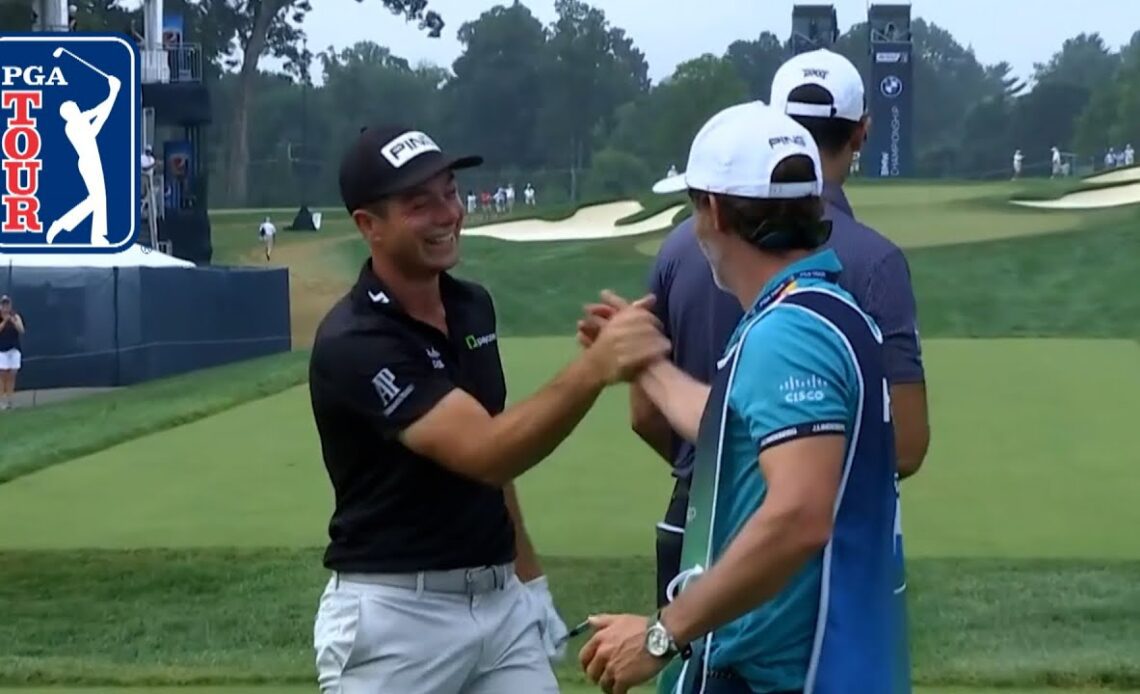 Viktor Hovland's hole-in-one at BMW Championship