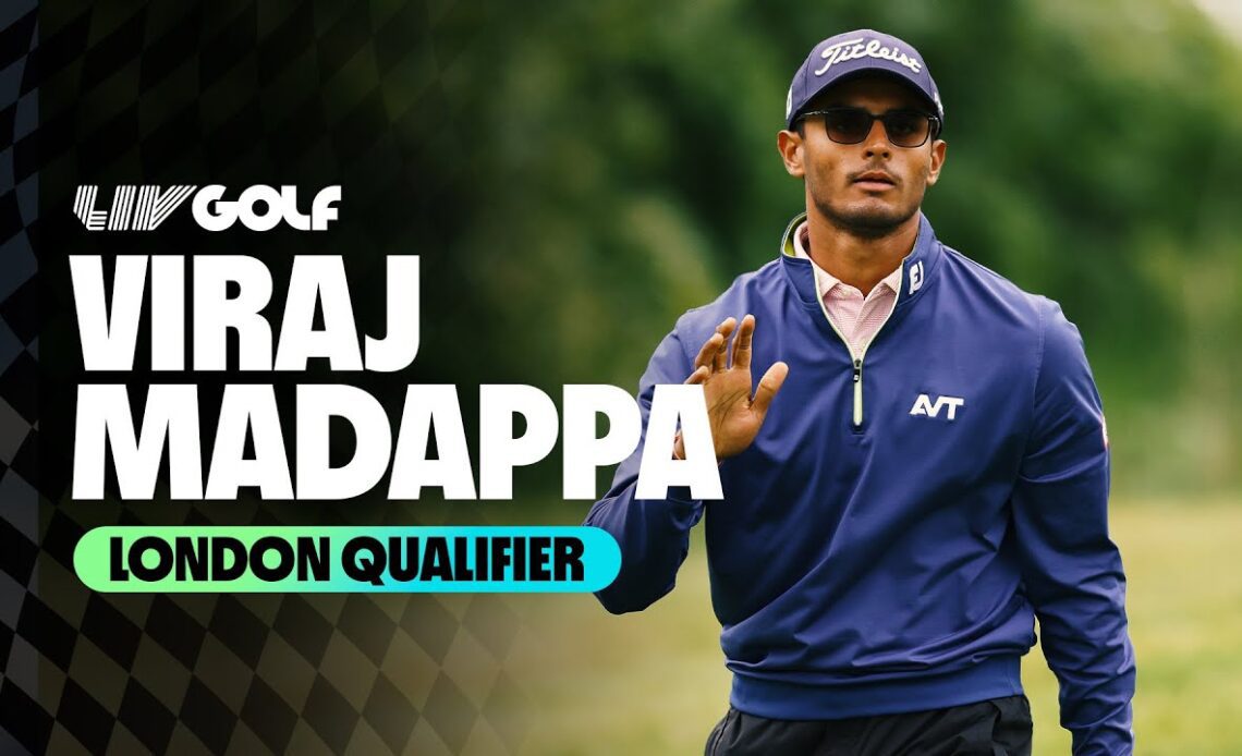 Viraj Madappa's Journey To Qualification | LIV Golf Invitational London