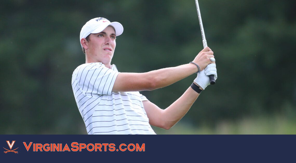 Virginia Men's Golf | James Leads UVA During Record-Tying Day