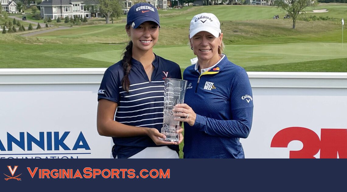 Virginia Women's Golf | Sambach Captures Medalist Honors at the ANNIKA
