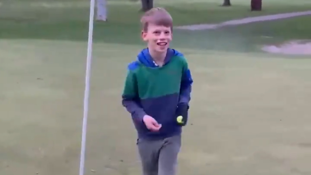 Watch: Nine-Year-Old Boy Makes Hole-In-One