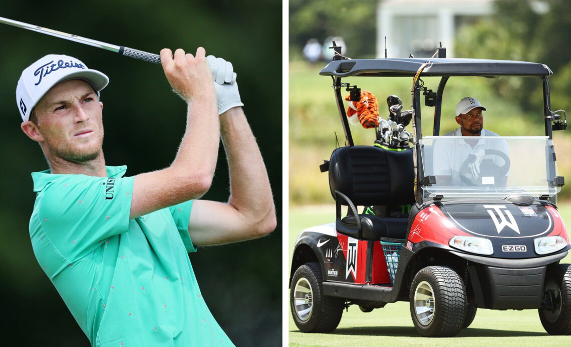 Will Zalatoris Urges Tiger Woods To Get A Cart Exemption