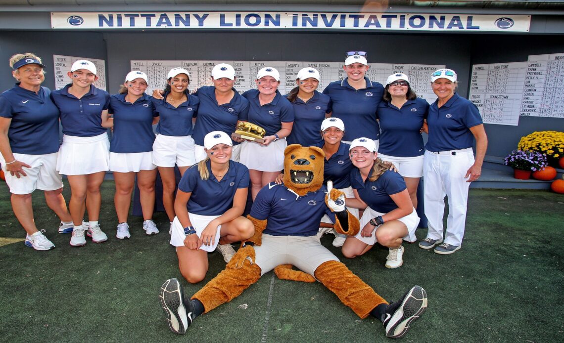 Women's Golf Secures Second Consecutive Nittany Lion Invitational Championship
