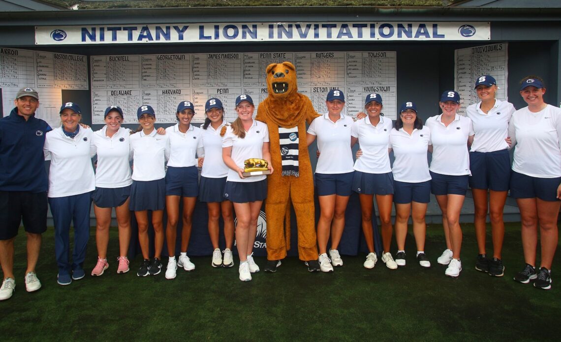 Women's Golf Sets 54-hole Scoring Record in Nittany Lion Invitational Victory