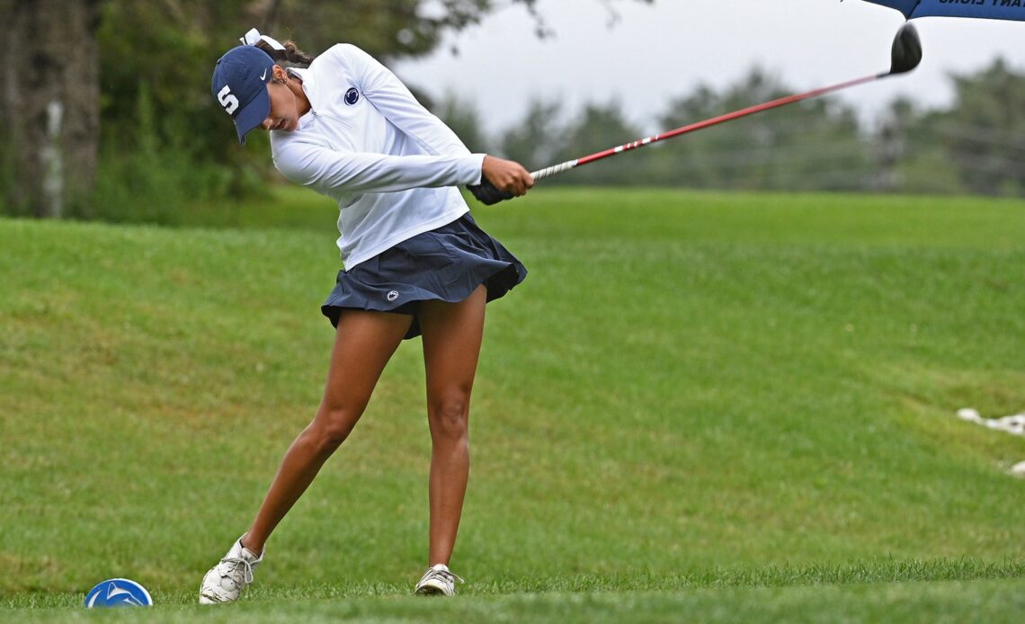 Women's Golf Up Two Spots at B1G Championships