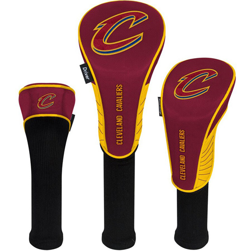 Cleveland Cavaliers Driver Fairway Hybrid Headcover Set
