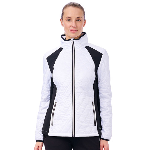 NIVO Sports - Momentum Collection: Madelyn Quilted Woven Full Zip Jacket