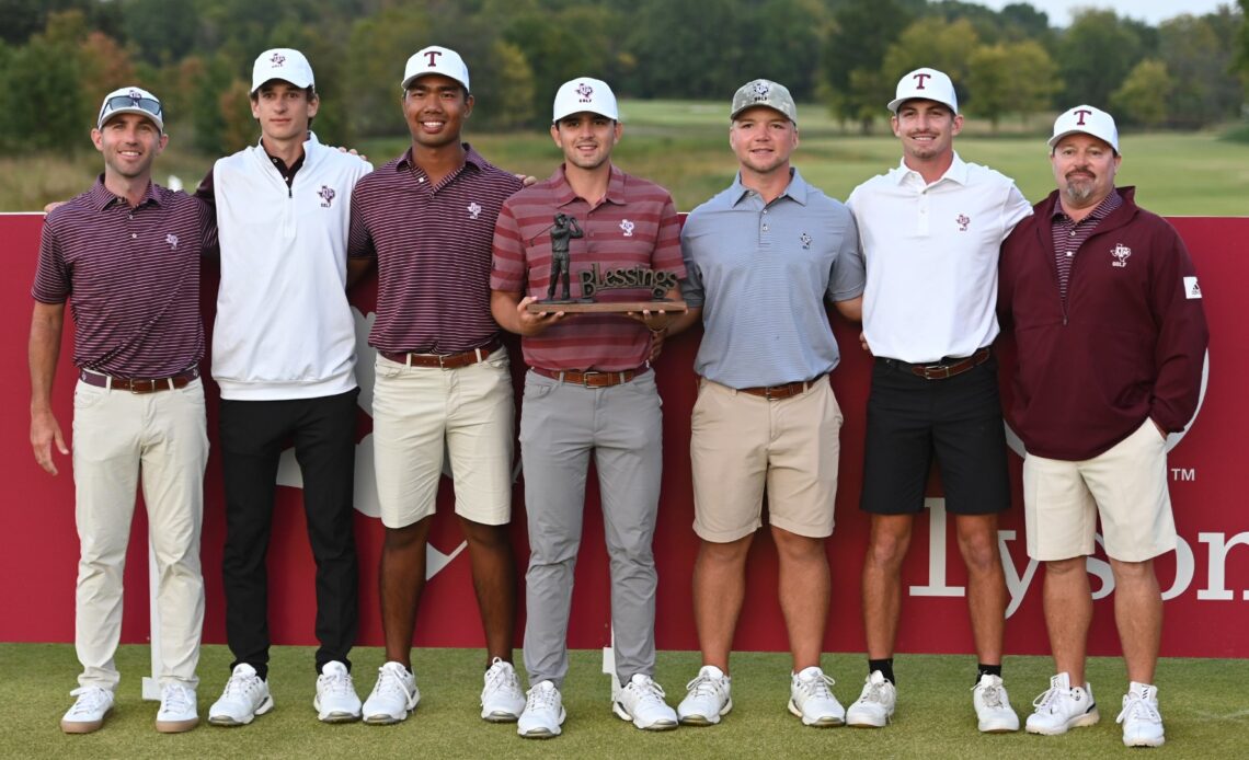 Aggie Golf Posts Record-Setting Win at Blessings - Texas A&M Athletics
