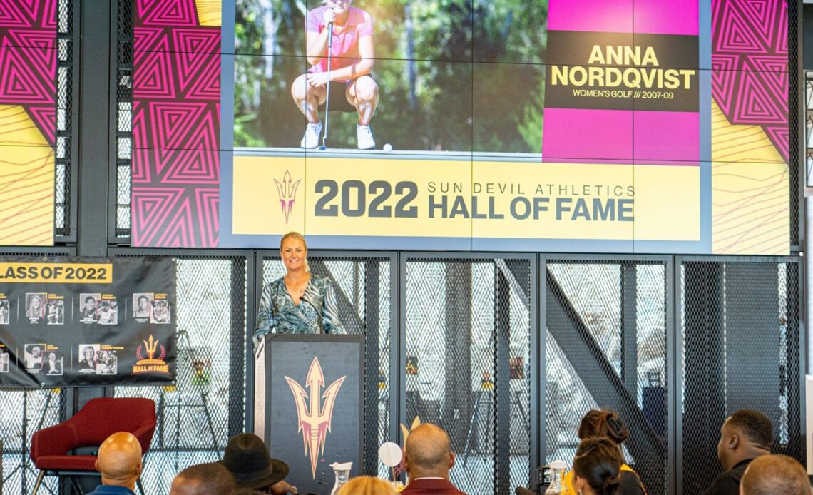 Anna Nordqvist Part of 2022 Sun Devil Athletics Hall of Fame Class