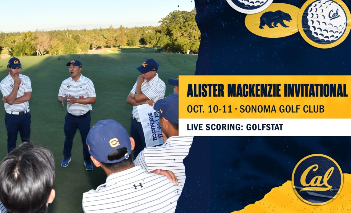 Bears To Host Alister Mackenzie Invitational