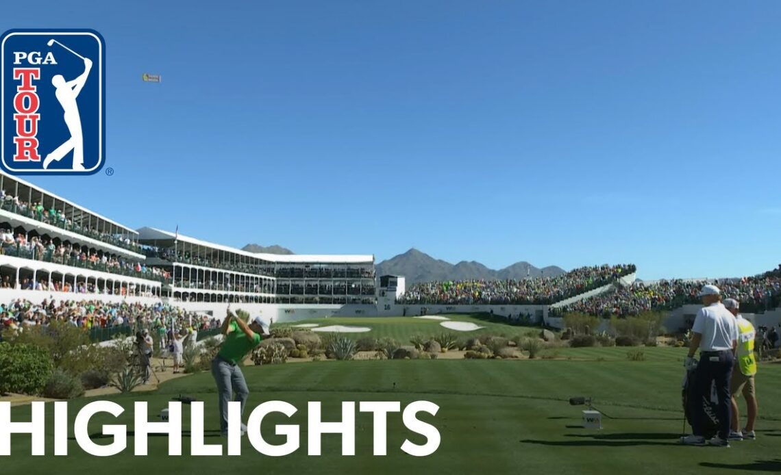 Best shots from No. 16 at 2020 Waste Management Phoenix Open 2020
