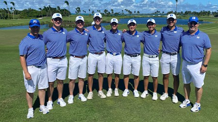 Blue Devils Tie Program Record With 41-Under Victory in Bahamas