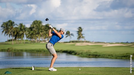 Blue Devils in Second Place After First Round in Bahamas