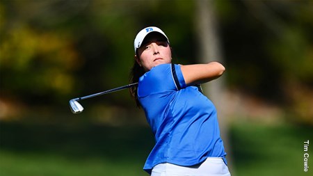 Brinker Tied for Lead at Tar Heel Invitational