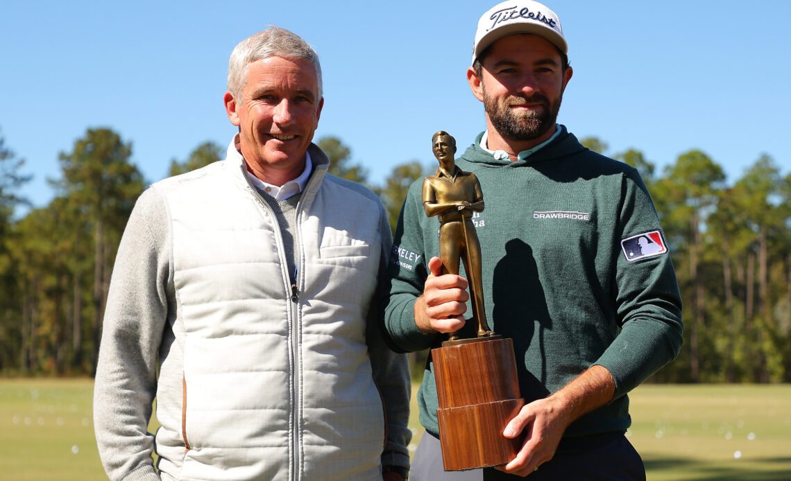 Cameron Young Named PGA Tour Rookie Of The Year