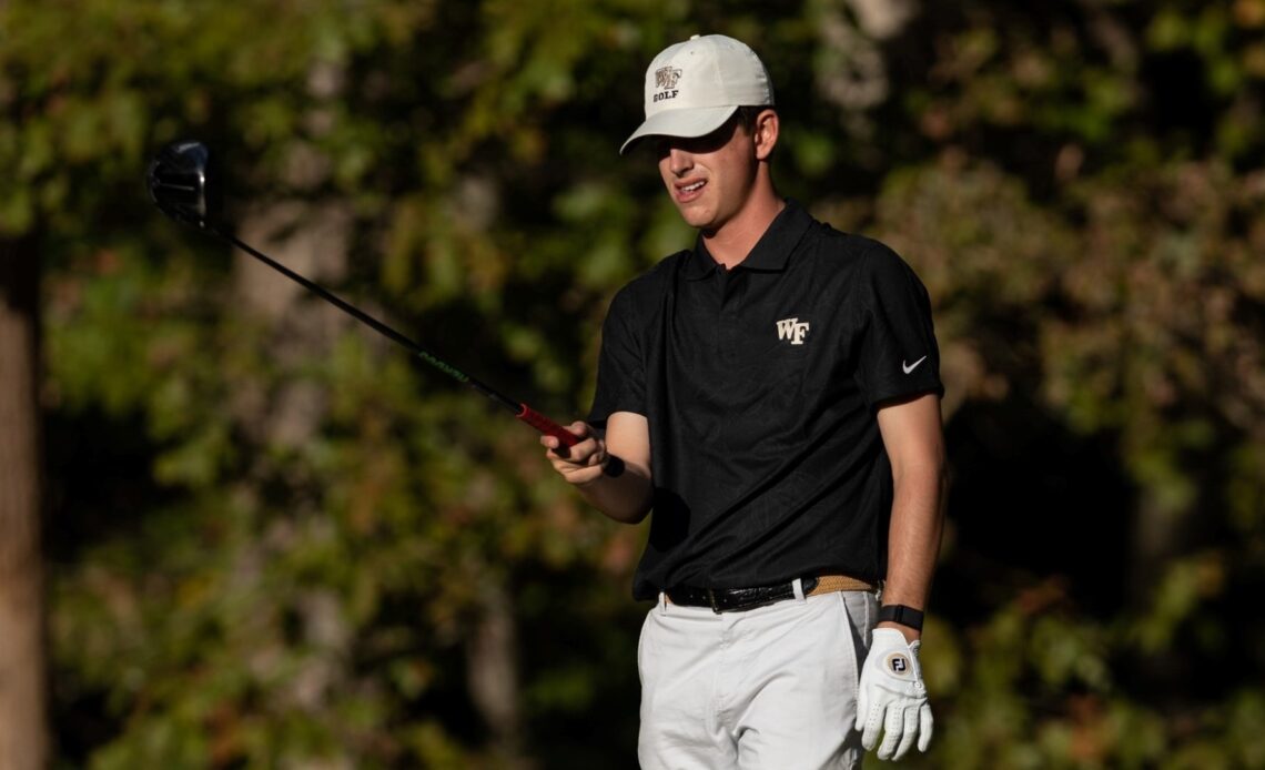 Deacs Conclude Fall Season at Golf Club of Georgia Collegiate