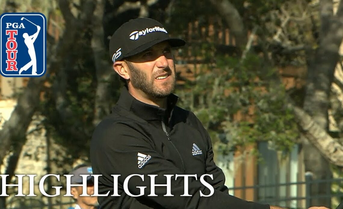 Dustin Johnson’s extended highlights | Round 3 | AT&T Pebble Beach