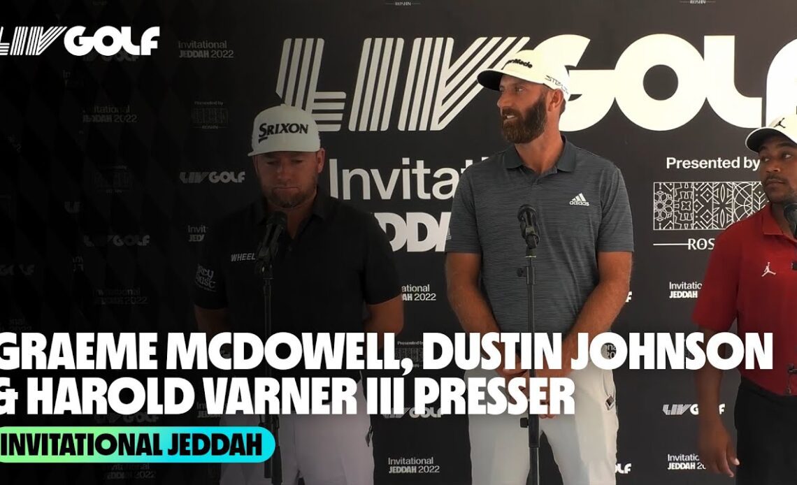 Graeme, DJ, & HVIII Press Conference | Invitational Jeddah