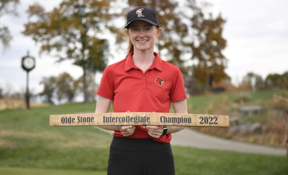 Griffiths Picks Up First Career Win at Olde Stone Intercollegiate
