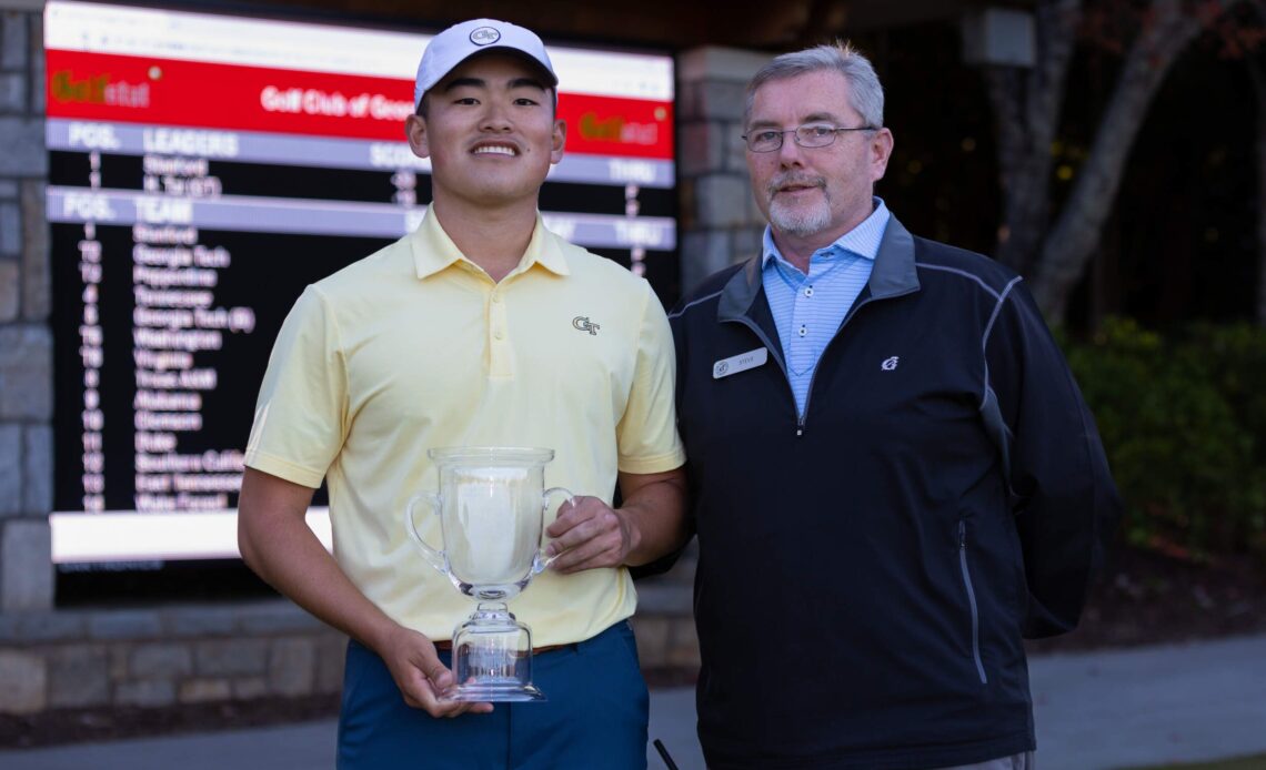 Hiroshi Tai Wins Golf Club of Georgia Collegiate – Men's Golf — Georgia Tech Yellow Jackets