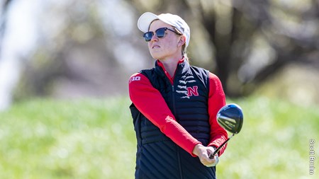 Huskers Slip on Final Day in Kansas