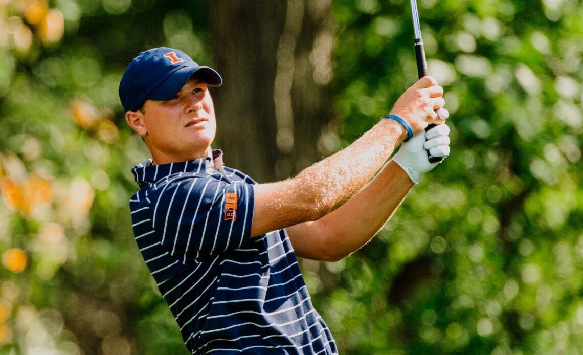 Illini Move Up Team Leaderboard in Isleworth Round 2