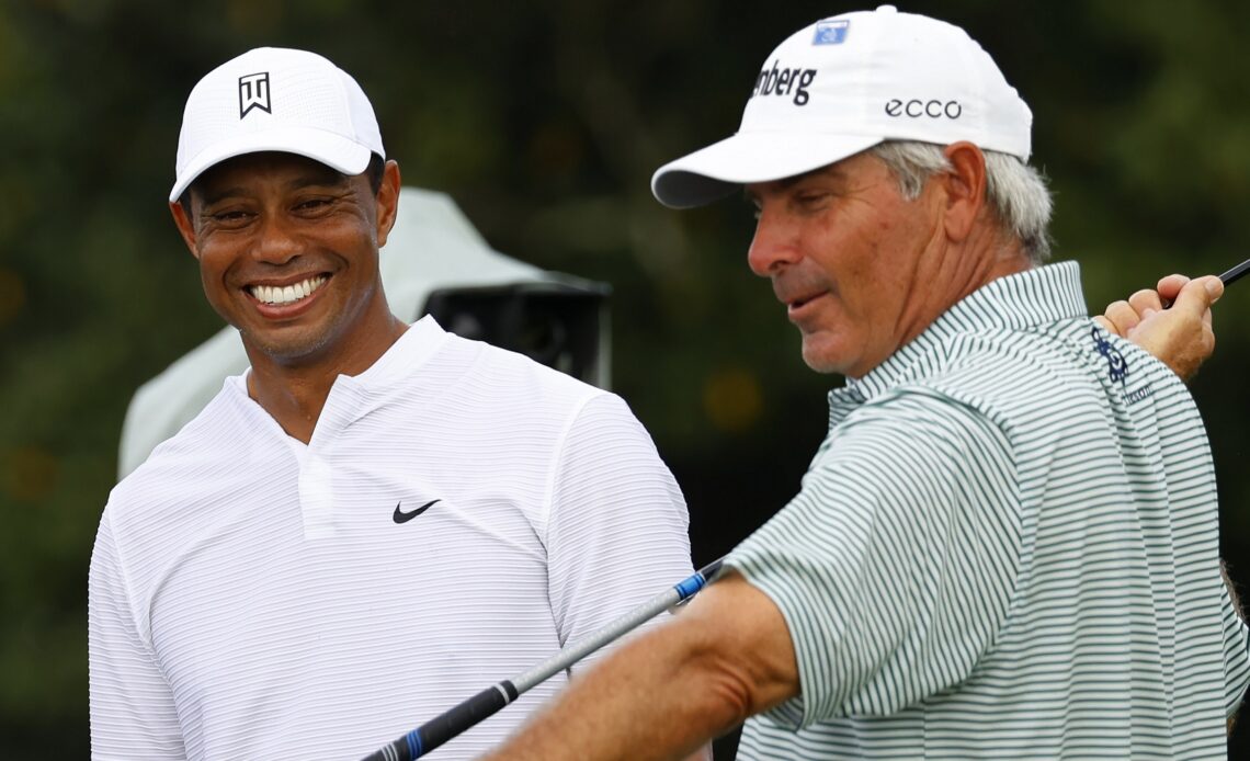 Inspired By Fred Couples, Tiger Woods 'May Switch To The Yellow Ball