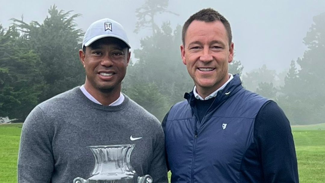 John Terry Meets Tiger Woods On 'Bucket List Trip