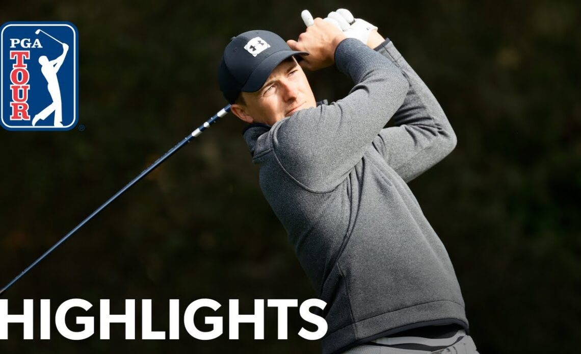 Jordan Spieth shoots 5-under 67 | Round 2 | AT&T Pebble Beach | 2021