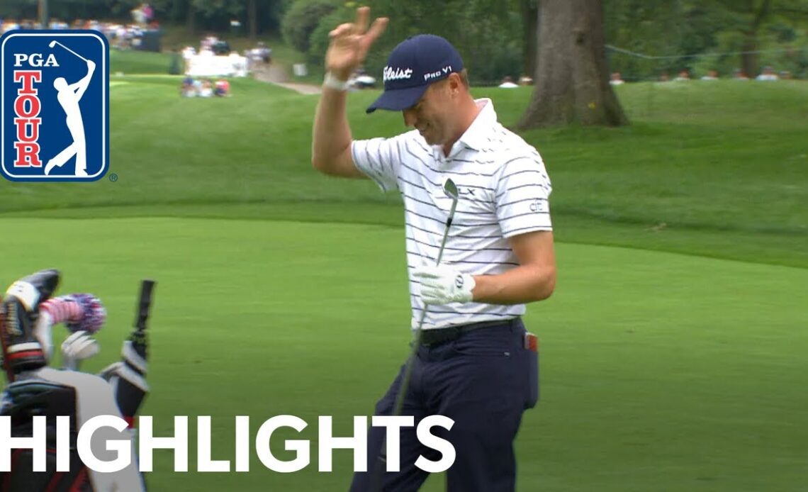 Justin Thomas’ highlights from course record 61 | BMW Championship 2019