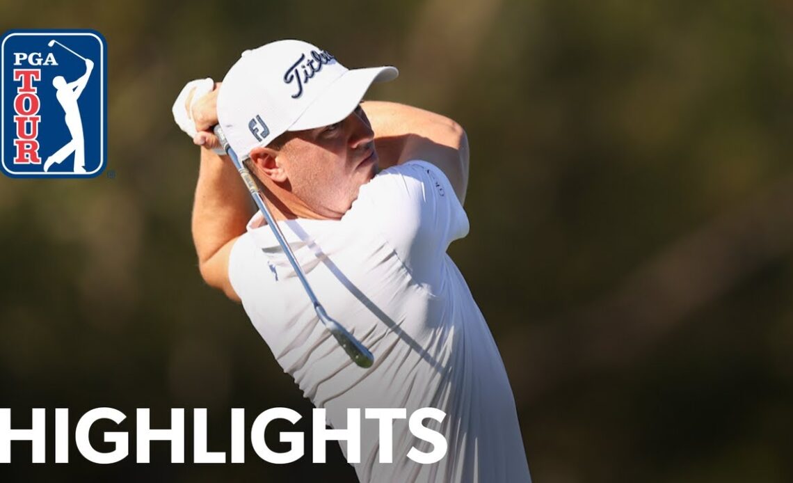 Justin Thomas shoots 5-under 66 | Round 2 | Valspar | 2022