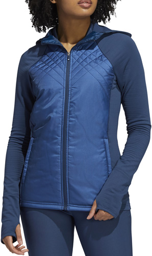 Adidas - Women's Quilted Full Zip Golf Jacket