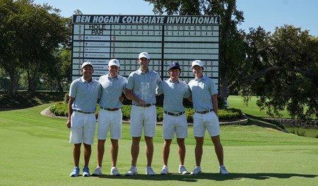 Men's Golf Beats Six Top-10 Teams To Win Hogan Title