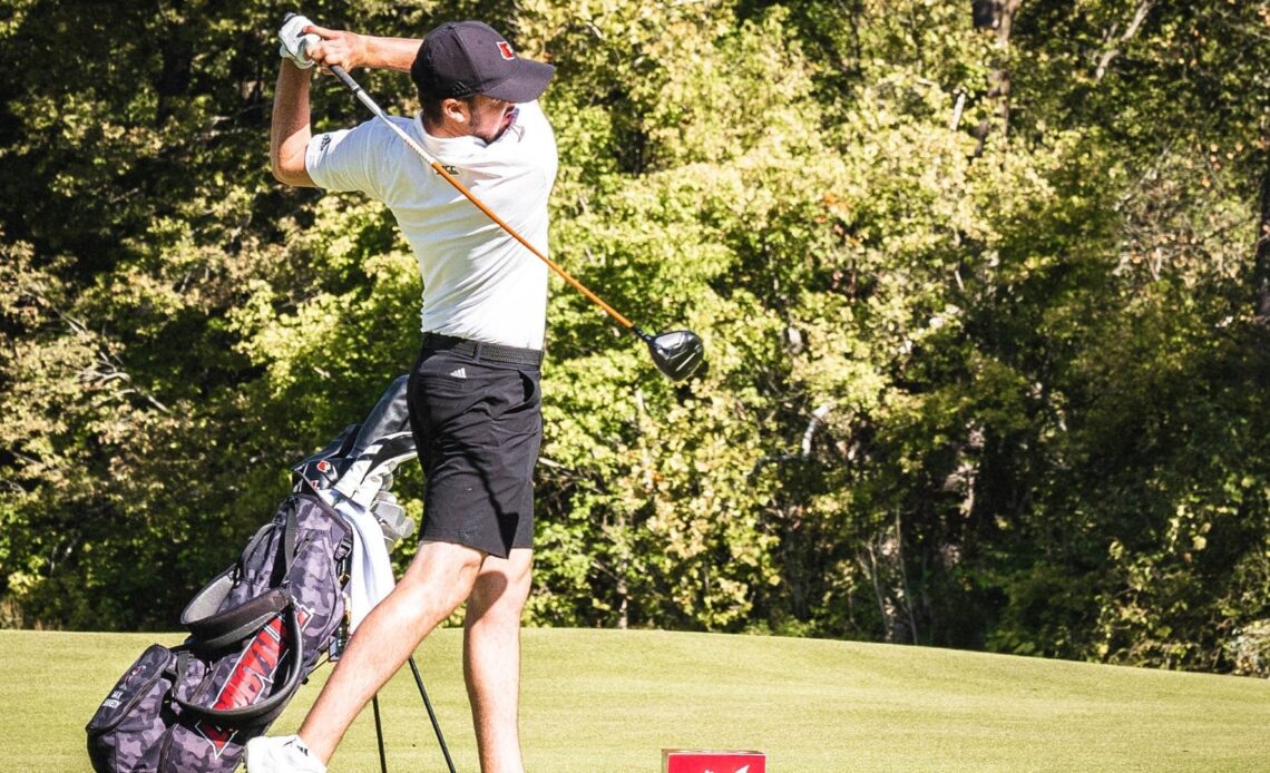 Men's Golf Ready for Final Round at Blessings Collegiate