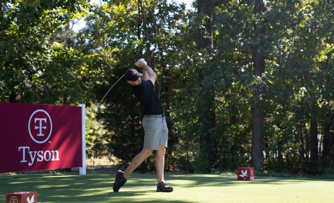 Men's Golf in 2nd After First Round at Williams Cup