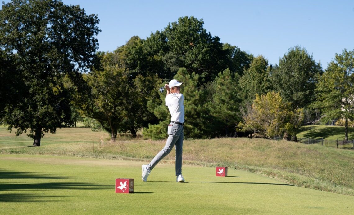 Men's Golf in 5th After Round 1 of Blessings Collegiate