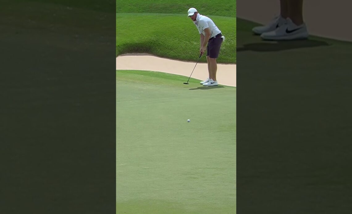 Mind-blowing putt 🤯 #shorts #livgolf #golf